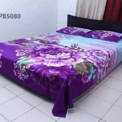Print BedSheet with Pillow Covers