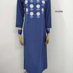 Stylish Double Diamond Georgette kurti