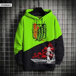 Stylish 50-50 AOT Hoodie for Men