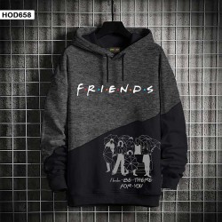 Stylish 50-50 Friends Hoodie for Men