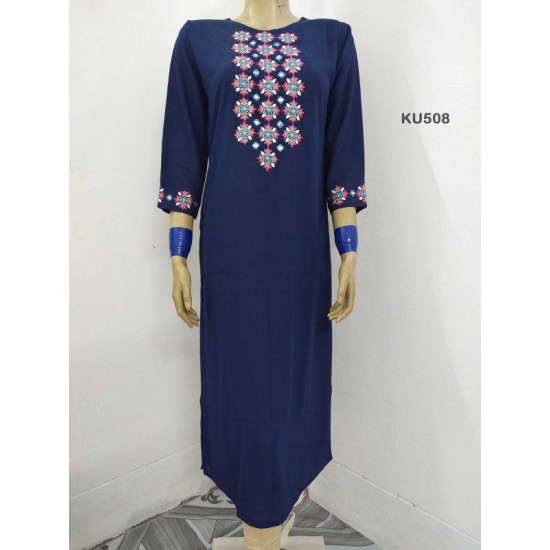 Stylish Double Diamond Georgette kurti