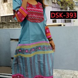 Fashionable single kurti collection for women.