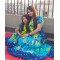 Batik Combo Mom and Baby Matching Skirt Set