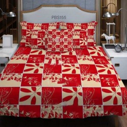Print BedSheet with Pillow Covers