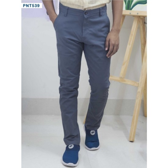 Slim-Fit Chino Gabardine Pants