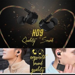 Product Name : KZ HD9 Earphones HiFi Sport Earbuds.