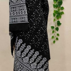 Stylish Aarong Viscose Screen Print shawl
