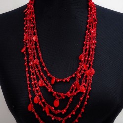 Stylish Long 6 layers Necklaces set