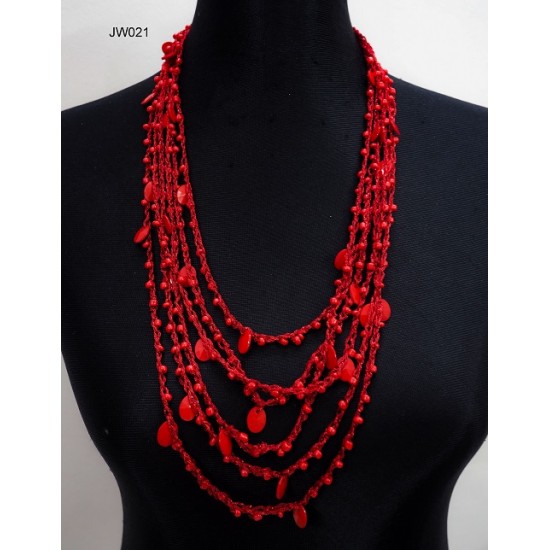 Stylish Long 6 layers Necklaces set