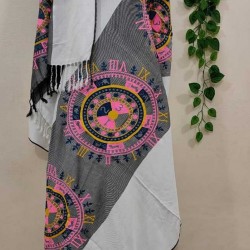 Stylish Aarong Viscose Screen Print shawl