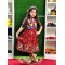 Afsan and screen print Kurti with Koti