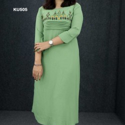 Stylish Double Diamond Georgette kurti