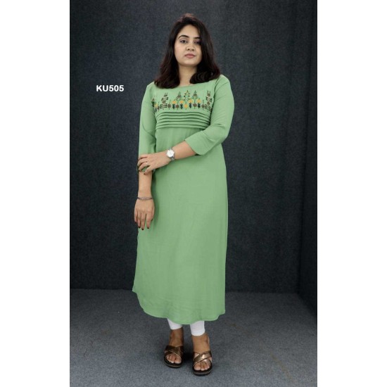 Stylish Double Diamond Georgette kurti