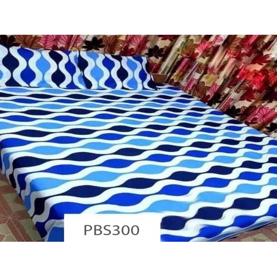 Bangla Fabric Double Size BedSheet with Pillow Covers