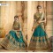 Premium Quality Unstitched Gown with Embroidery Work