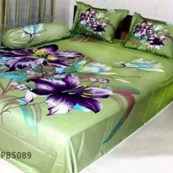 Print BedSheet with Pillow Covers