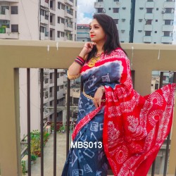Mom Batik Saree with Blouse Pcs