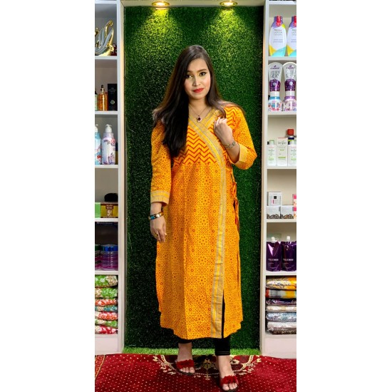 স্টুডেন্ট বাজেটে ফ্যশনেবল সিংেগল কুর্তি কালেকশন।