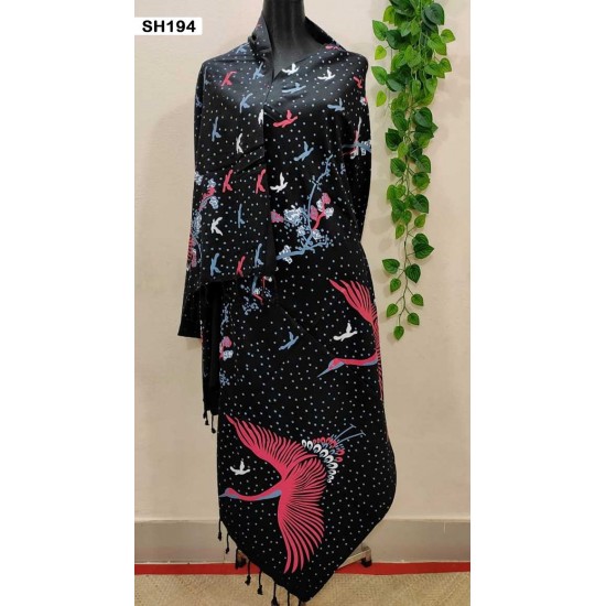 Stylish Aarong Viscose Screen Print shawl