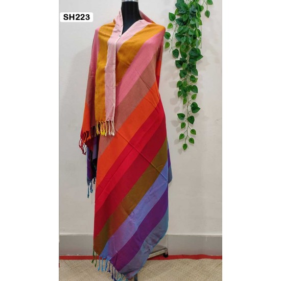 Fashionable Aarong Viscose Rainbow shawl
