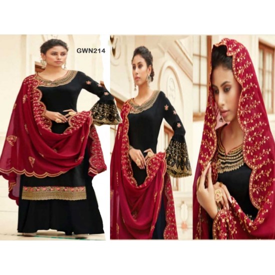 Premium Quality Unstitched Lasa with Embroidery Work