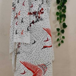 Stylish Aarong Viscose Screen Print shawl