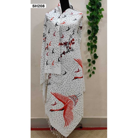 Stylish Aarong Viscose Screen Print shawl