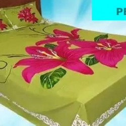 Print BedSheet with Pillow Covers