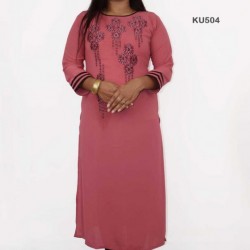 Stylish Double Diamond Georgette kurti