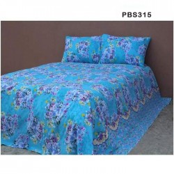 Double Size BedSheet with Pillow Covers