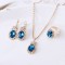 Stone Locket Chain Earring and finger ring