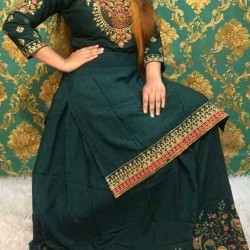 Ready made Kameez and Skirt Set