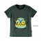 Grey 100% Cotton, S/J Tee Toddler Boys