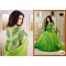 Premium Quality Unstitched Gown with Embroidery Work
