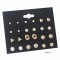 Ear Rings Set 12 Pairs / 24Pcs - Earrings (golden)-