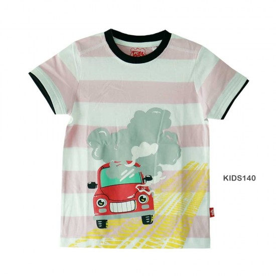 Off White 100% Cotton, S/J Tee Toddler Boys