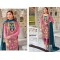 Unstitched 4pcs High Quality Embroidery Salwar Kameez 320