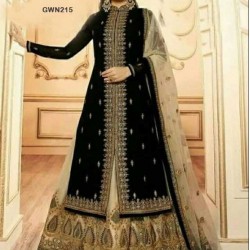 Premium Quality Unstitched Lasa with Embroidery Work