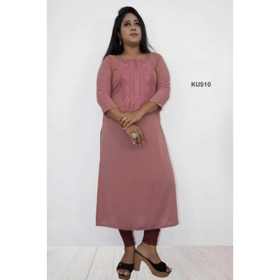 Stylish Double Diamond Georgette kurti