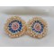 Gajra and Kundan Work Earring