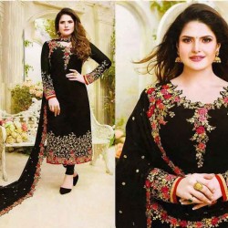 Premium Quality Unstitched Salwar Kamiz with Embroidery Work