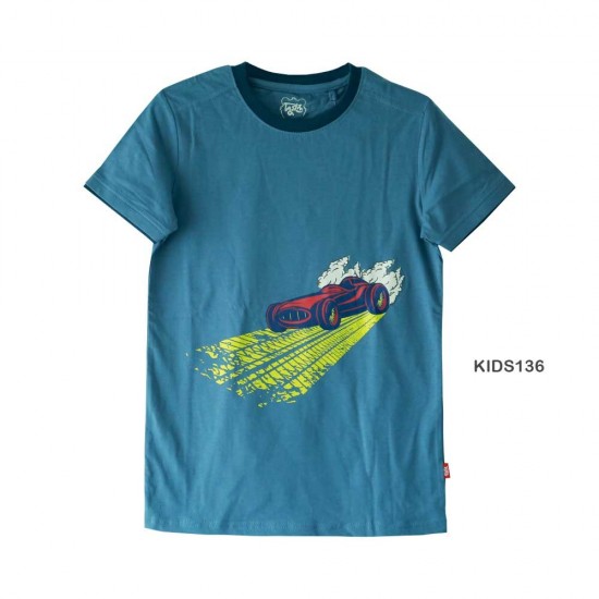 Cobalt 100% Cotton, S/J Tee Older Boys