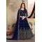 Premium Quality Unstitched Gown with Embroidery Work