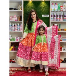 Mom and Baby Matching ready salwar kameez