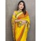 Falgun Special Screen Print Half Silk Saree