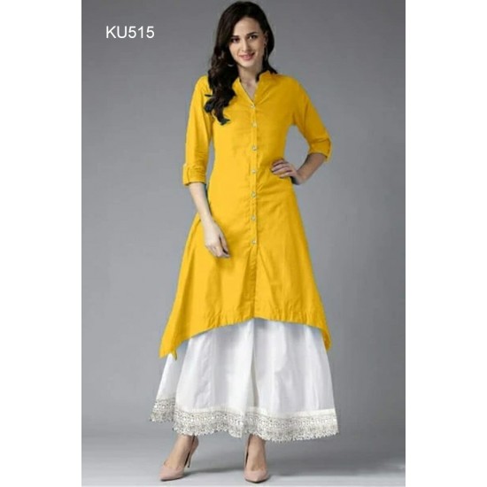 Fashionable Less kurti and Plazzo Set For Women