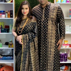 Falgun Special Couple Sarree and Punjabi