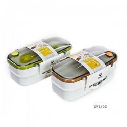 Double-layer lunch box Keyi Double-layer Bento Box-