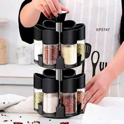 Double Layer Spice Rack Set of 12 Pieces