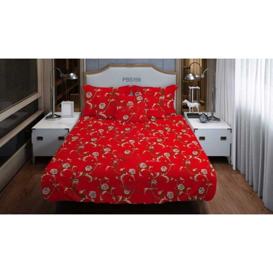 Print BedSheet with Pillow Covers